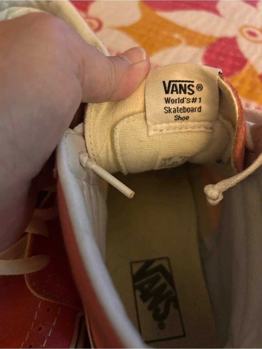 Vans Strawberry Pink Sk8-Hi Women’s High-Top Sneakers. Size 8.5